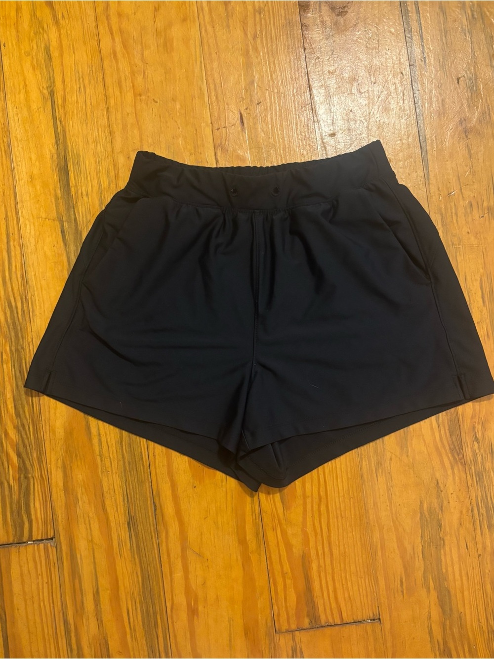 Old Navy Black Athletic Shorts with Elastic Waistband